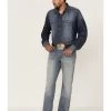 Cody James Core Men's Bear Down Light Wash Stretch Slim Bootcut Jeans  -Western Fashion 2000351786 400 P1