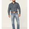 Cody James Men's Buckskin Light Wash Stretch Slim Straight Jeans  -Western Fashion 2000351837 400 P1
