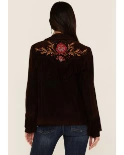 Idyllwind Women's Hillcrest Embroidered Suede Jacket 9 Idyllwind Women's Hillcrest Embroidered Suede Jacket -Western Fashion 2000352038 200 P4