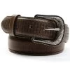 Cody James Men's Basket Weave Embossed Billet Leather Belt  -Western Fashion 2000352111 200 P1