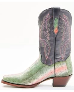 Dan Post Women's Exotic Watersnake Skin Western Boots - Square Toe -Western Fashion 2000352667 300 P3