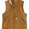 Carhartt Men's FR Duck Sherpa Lined Work Vest  -Western Fashion 2000353205 200 P1