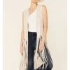 Fornia Women's Fringe Faux Suede Vest -Western Fashion 2000354301 026 P1
