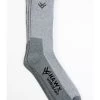 Hawx Men's Steel Toe All Season Speed Dry Crew Socks - 2-Pack -Western Fashion 2000354438 070 P1