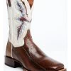 Dan Post Men's Watersnake Western Boots - Broad Square Toe