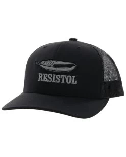 Hooey Men's Resistol Americana Feather Patch Mesh Back Trucker Cap