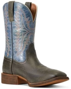 Ariat Men's Rampant Sport Smokewagon Performance Western Boot - Broad Square Toe 