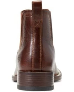 Ariat Men's Booker Bantamweight Royal Brown Ultra Full-Grain Leather Ankle Boot - Broad Square Toe 9 Ariat Men's Booker Bantamweight Royal Brown Ultra Full-Grain Leather Ankle Boot - Broad Square Toe -Western Fashion 2000356429 200 P3