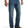 Ariat Men's Rebar M5 Edgewood Medium Wash Durastretch Basic Straight Leg Work Jeans 2 Ariat Men's Rebar M5 Edgewood Medium Wash Durastretch Basic Straight Leg Work Jeans -Western Fashion 2000356580 400 P1