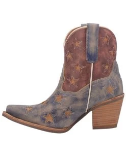Dingo Women's Liberty Western Booties - Snip Toe -Western Fashion 2000356798 400 P3