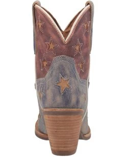 Dingo Women's Liberty Western Booties - Snip Toe -Western Fashion 2000356798 400 P5