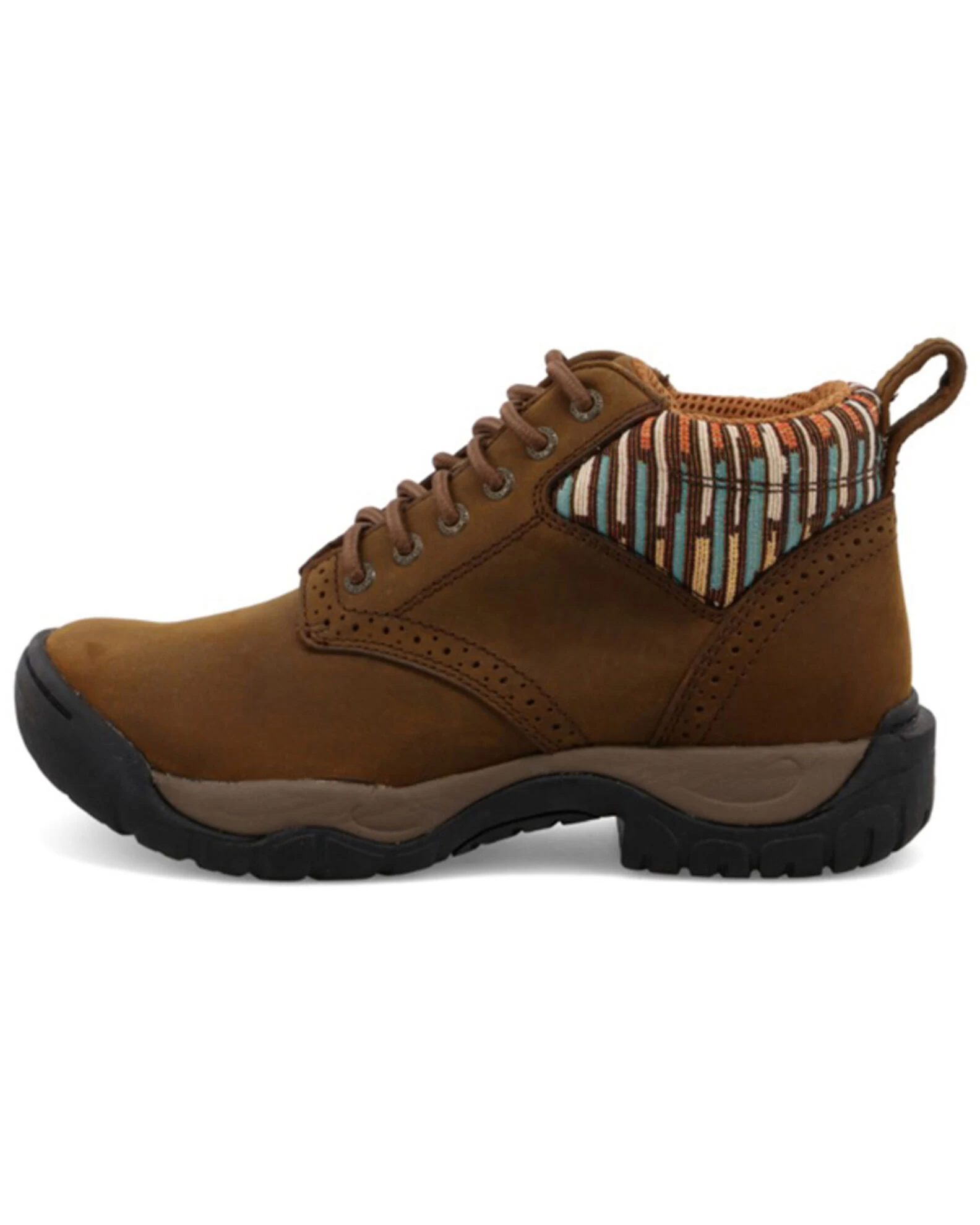 Twisted X Women's 4" All Around Lace-Up Hiking Multi Brown Work Boot - Round Toe 5 Twisted X Women's 4" All Around Lace-Up Hiking Multi Brown Work Boot - Round Toe - Image 3