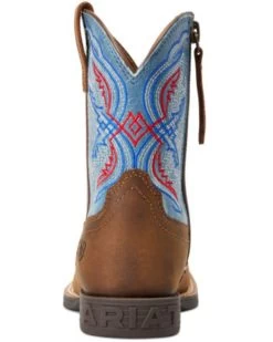 Ariat Boys' Double Kicker Easy Fit Distressed Western Boots - Broad Square Toe 9 Ariat Boys' Double Kicker Easy Fit Distressed Western Boots - Broad Square Toe -Western Fashion 2000357334 200 P3