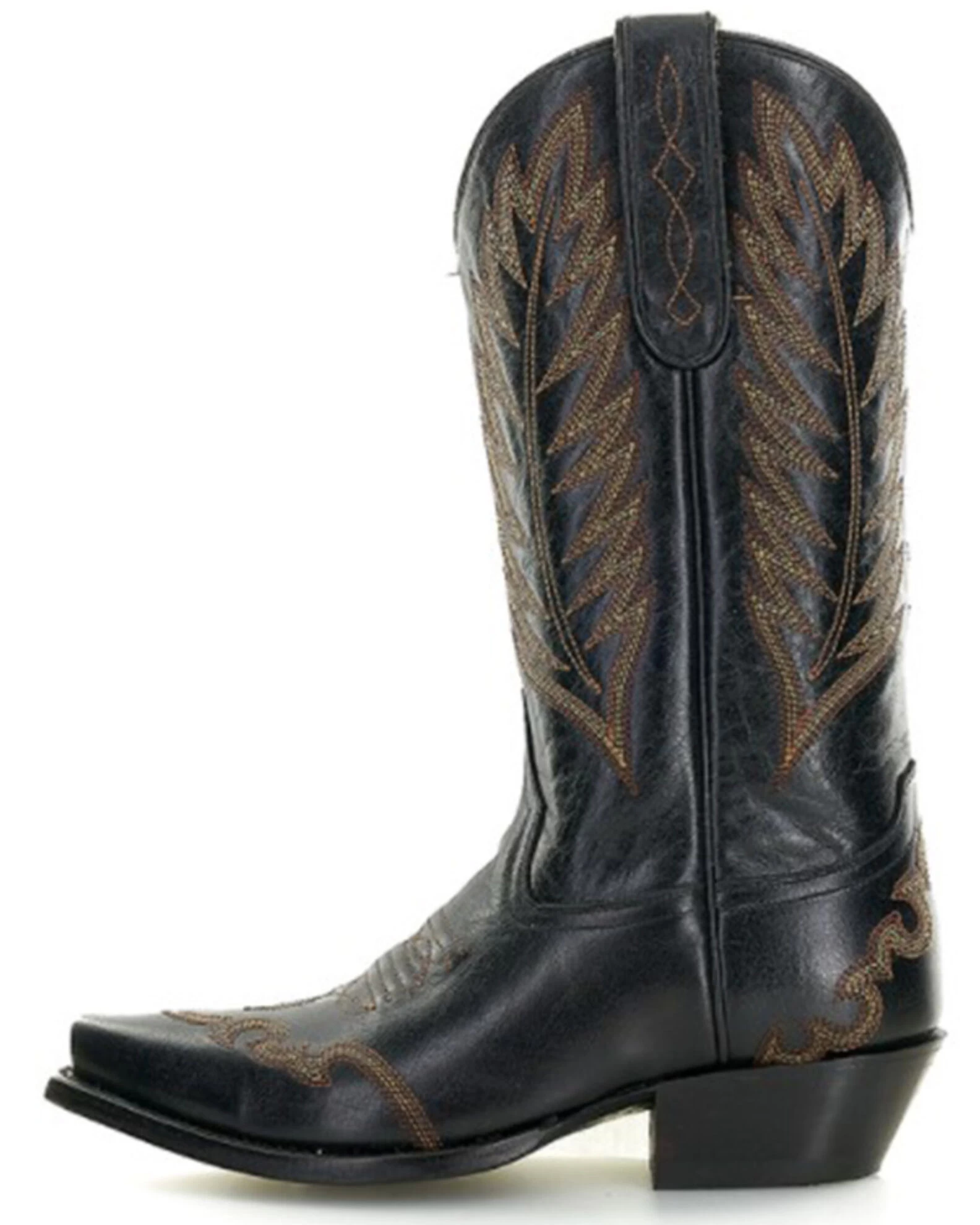 Caborca Silver By Liberty Black Women's Dory Stitch Western Boots - Snip Toe 5 Caborca Silver By Liberty Black Women's Dory Stitch Western Boots - Snip Toe - Image 3