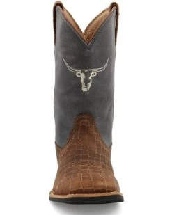 Twisted X Boys' Top Hand Western Boots - Broad Square Toe  -Western Fashion 2000358026 907 P4