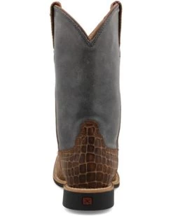 Twisted X Boys' Top Hand Western Boots - Broad Square Toe  -Western Fashion 2000358026 907 P5