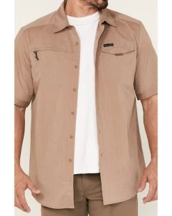 Wrangler ATG Men's All-Terrain Asymmetric Pocket Button Down Western Shirt  -Western Fashion 2000358043 200 P3