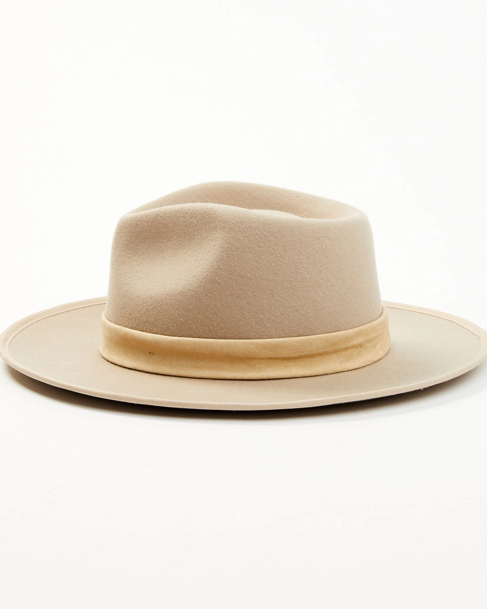 Shyanne Women's Pinch Wool Felt Fedora Hat 5 Shyanne Women's Pinch Wool Felt Fedora Hat - Image 3