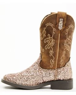 Shyanne Girls' Sparkle Plenty Boots - Broad Square Toe -Western Fashion 2000358753 650 P3
