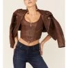 Understated Leather Women's Slick Leather Moto Jacket 1 Understated Leather Women's Slick Leather Moto Jacket -Western Fashion 2000358793 200 P1