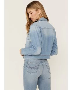 Idyllwind Women's Signature Classic Grapevine Wash Denim Jacket  -Western Fashion 2000358949 412 P3