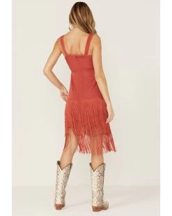 Idyllwind Women's Strawberry Hill Embroidered Floral Fringe Dress -Western Fashion 2000359120 644 P3