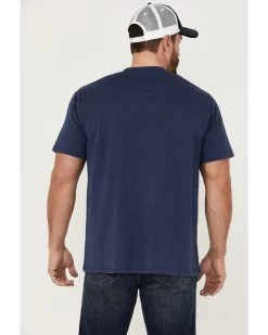 Brothers & Sons Men's Basic Short Sleeve Pocket T-Shirt  -Western Fashion 2000359265 410 P4