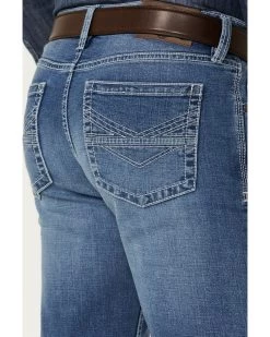 Cody James Men's Silverton Light Wash Stretch Relaxed Bootcut Jeans  -Western Fashion 2000359293 413 P4