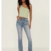 Cleo + Wolf Women's South Coast High Rise Modern Bootcut Jeans -Western Fashion 2000359507 414 P1