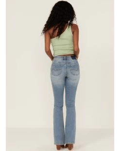 Cleo + Wolf Women's South Coast High Rise Modern Bootcut Jeans -Western Fashion 2000359507 414 P3