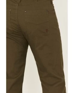 Brothers & Sons Men's Weathered Ripstop Stretch Slim Straight Pants  -Western Fashion 2000359583 341 P4