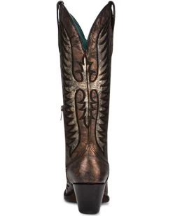 Corral Women's Embroidery Western Boots - Medium Toe -Western Fashion 2000360094 221 P4