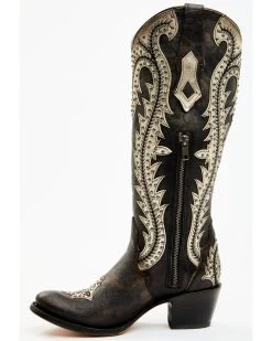Corral Women's Studded Overlay Western Boots - Round Toe -Western Fashion 2000360110 001 P3