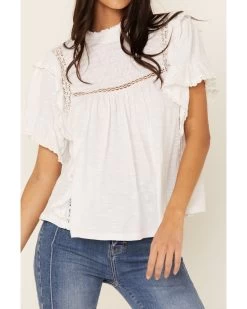 Free People Women's Le Femme Tee 8 Free People Women's Le Femme Tee -Western Fashion 2000360466 100 P3