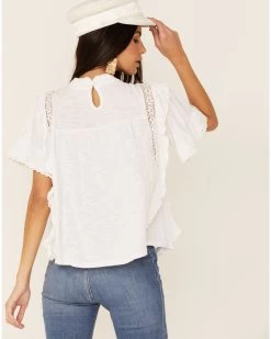 Free People Women's Le Femme Tee 9 Free People Women's Le Femme Tee -Western Fashion 2000360466 100 P4