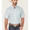 George Strait By Wrangler Men's Short Sleeve Button Down Western Shirt  -Western Fashion 2000360617 440 P1
