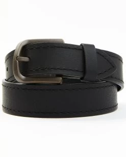 Brothers & Sons Men's Lagos Brass Buckle Belt 