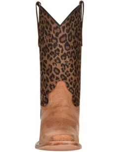 Circle G Girls' Leopard Print Western Boots - Square Toe -Western Fashion 2000361088 271 P3