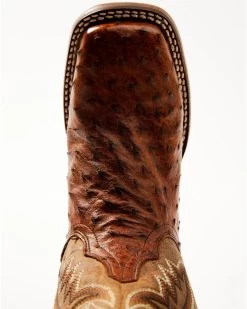 Dan Post Women's Exotic Full-Quill Ostrich Western Boots - Broad Square Toe -Western Fashion 2000361558 200 P6