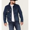 Wrangler X Fender Men's Cowboy Rockstar Patch Denim Jacket  -Western Fashion 2000362151 402 P1