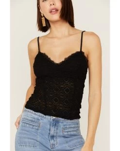 Free People Women's Follow Me Lace Cami -Western Fashion 2000362297 001 P2