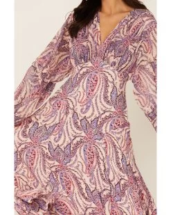 Free People Women's Multicolored Mirage Maxi Dress 8 Free People Women's Multicolored Mirage Maxi Dress -Western Fashion 2000362308 500 P3