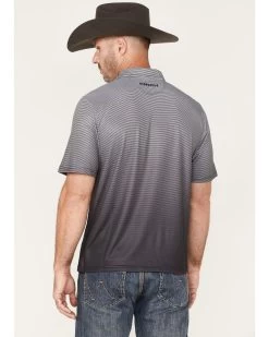 Cinch Men's ARENAFLEX Gradient Stripe Short Sleeve Polo Shirt  -Western Fashion 2000363619 001 P4