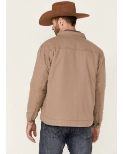 Justin Men's Solid Jackson Long Sleeve Snap Shirt Jacket  -Western Fashion 2000363832 250 P4