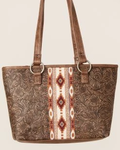 Shyanne Women's Tooled Southwestern Tote Bag -Western Fashion 2000364284 200 P2