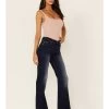 7 For All Mankind Women's Dojo Full Length Flare Denim Jeans -Western Fashion 2000364314 402 P1