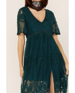 Shyanne Women's Lace Maxi Dress -Western Fashion 2000364761 443 P3