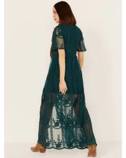 Shyanne Women's Lace Maxi Dress -Western Fashion 2000364761 443 P4