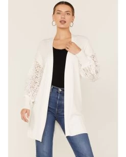 Shyanne Women's Lace Knit Cardigan Sweater