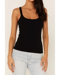 Cleo + Wolf Women's Ruffle Trim Tank Top -Western Fashion 2000364839 001 P3